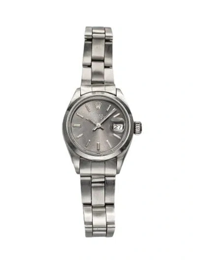 Pre-owned Rolex Oyster Perpetual Watch, 26mm In Multi