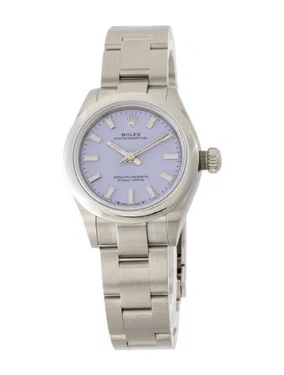 Pre-owned Rolex Oyster Perpetual Watch, 28mm In Multi
