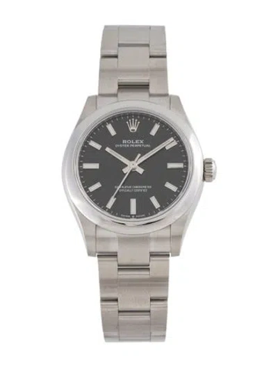 Pre-owned Rolex Oyster Perpetual Watch, 31mm In Multi