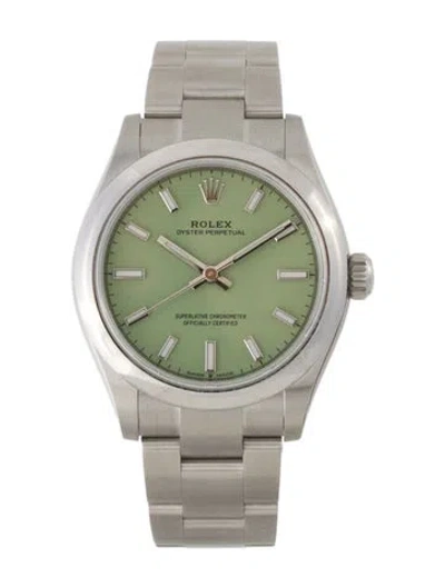 Pre-owned Rolex Oyster Perpetual Watch, 31mm In Multi