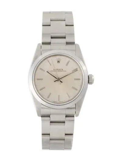 Pre-owned Rolex Oyster Perpetual Watch, 31mm In Multi