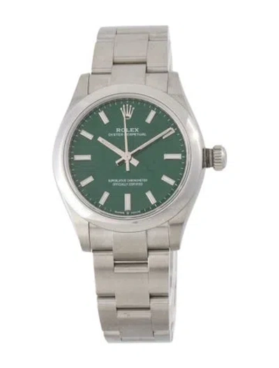 Pre-owned Rolex Oyster Perpetual Watch, 31mm In Multi