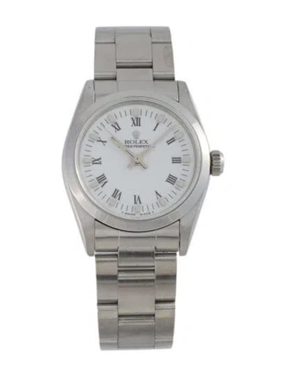 Pre-owned Rolex Oyster Perpetual Watch, 31mm In Multi