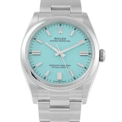 Pre-owned Rolex Oyster Perpetual Watch, 36mm In Multicolor