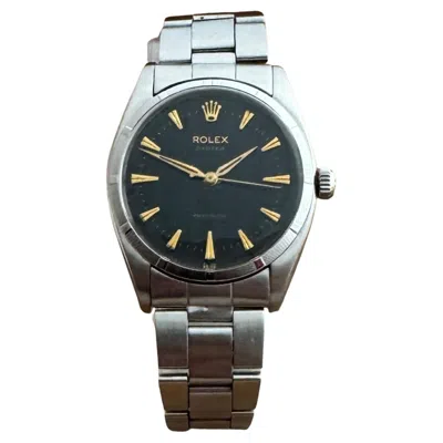 Pre-owned Rolex Oyster Precision 6423 Arrowhead Dagger Dial Watch In Multi