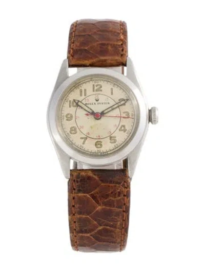 Pre-owned Rolex Oyster Watch In Multicolor