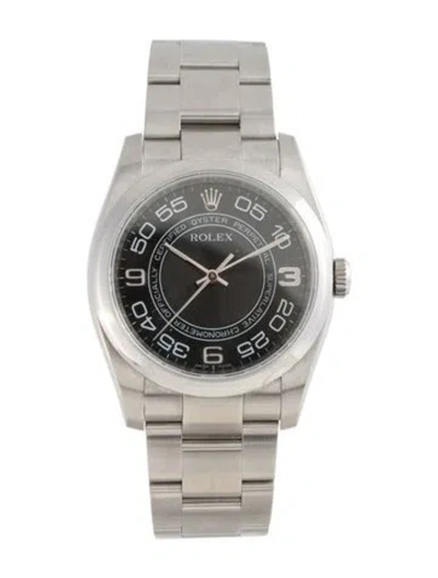 Pre-owned Rolex Perpetual Watch, 36mm In Multicolor