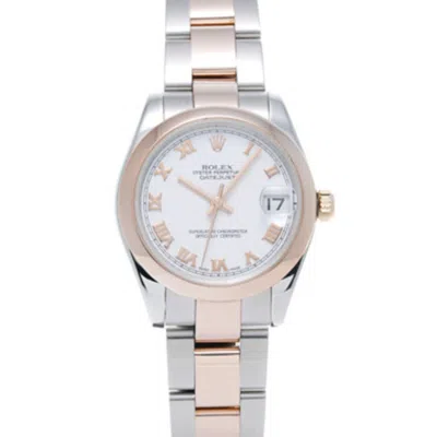 Pre-owned Rolex Pink Stainless Steel Wristwatch () In Multi