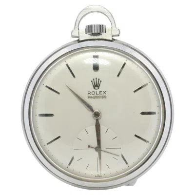 Pre-owned Rolex Pocket Watch 9165. Antique  Precision 9165 Circa 1952 In Multi