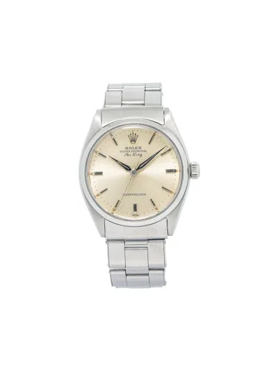Pre-owned Rolex  Air King 34mm In Gold