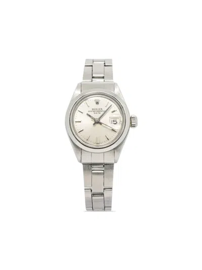 Pre-owned Rolex  Date 25mm In 中性色