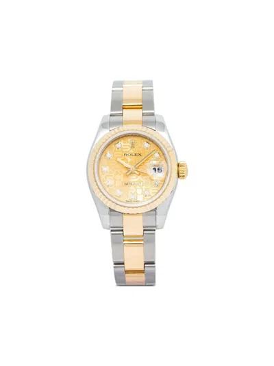 Pre-owned Rolex  Datejust 26mm In Gold