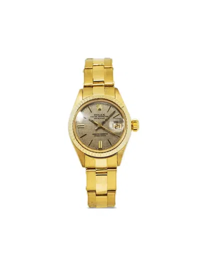 Pre-owned Rolex  Datejust 26mm In Grey