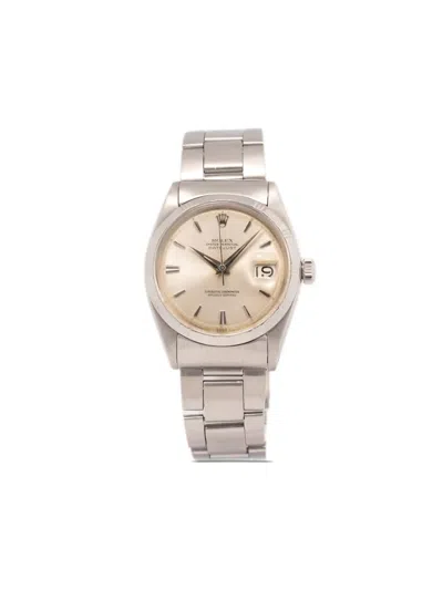 Pre-owned Rolex  Datejust 36mm In Neutrals