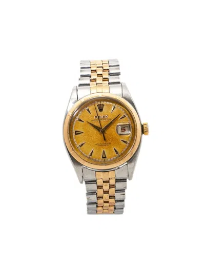 Pre-owned Rolex  Datejust 36mm In Pink