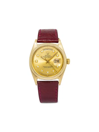 Pre-owned Rolex  Day-date 36mm In Gold