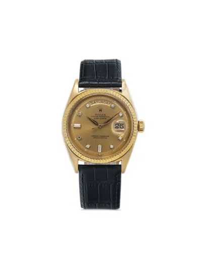 Pre-owned Rolex  Day-date 36mm In Gold