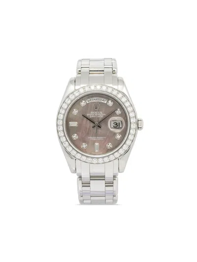 Pre-owned Rolex  Day-date 39mm In 灰色