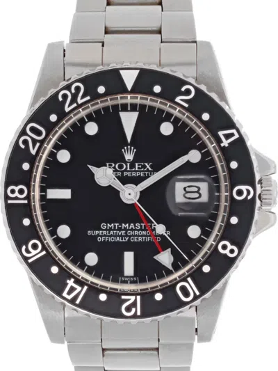 Pre-owned Rolex  Gmt-master 40mm In Black