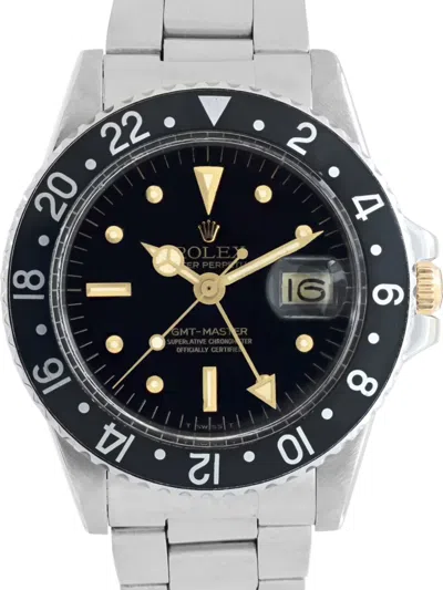 Pre-owned Rolex  Gmt-master 40mm In Black