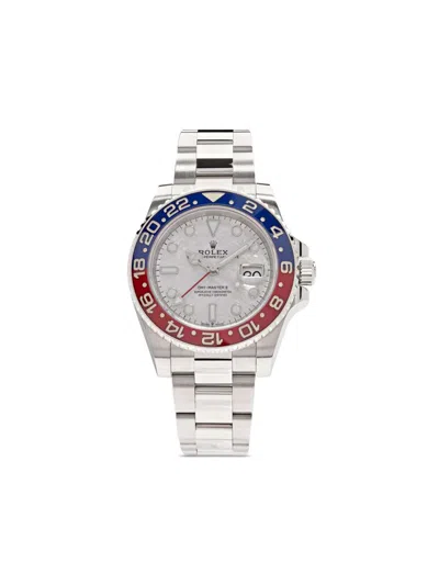 Pre-owned Rolex  Gmt Master Ii 40mm In Grey