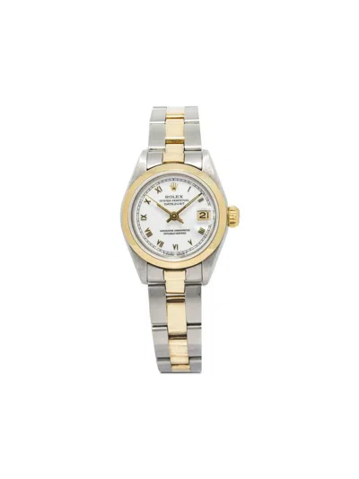 Pre-owned Rolex  Luxury Casual 26mm In 白色