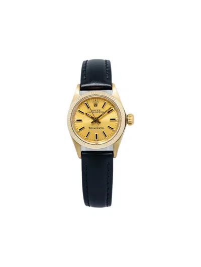Pre-owned Rolex  Oyster Perpetual 25mm In Gold