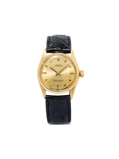 Pre-owned Rolex  Oyster Perpetual 30mm In Gold
