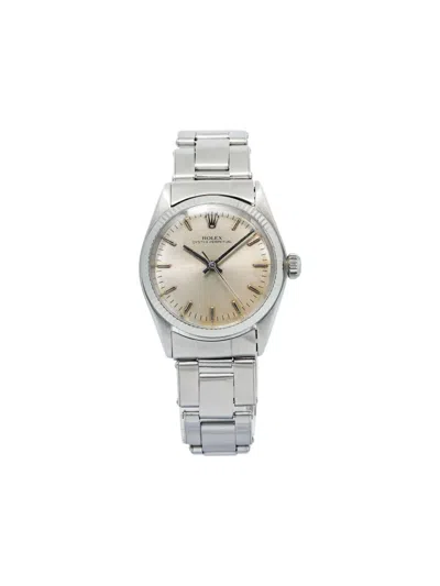Pre-owned Rolex  Oyster Perpetual 31mm In Silver