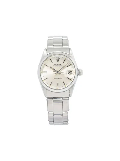 Pre-owned Rolex  Oysterdate 30mm In Gold