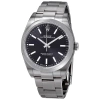 ROLEX PRE-OWNED PRE-OWNED ROLEX OYSTER PERPETUAL AUTOMATIC BLACK DIAL MEN'S WATCH 114300BKSO