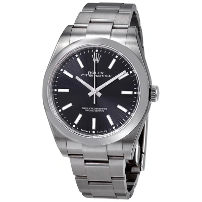 Rolex Oyster Perpetual Automatic Black Dial Men's Watch 114300bkso
