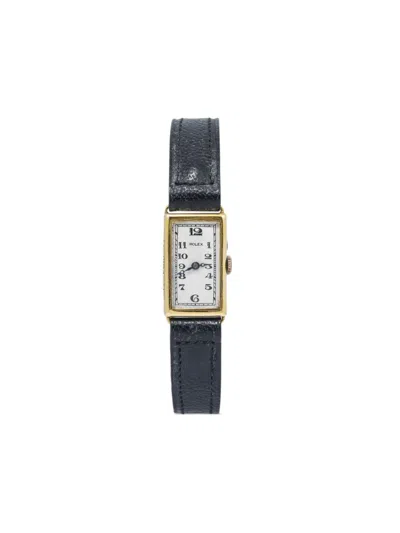Pre-owned Rolex  Prima Vintage 14.5mm X 24mm In White