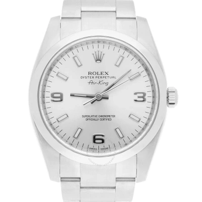 Rolex Air King Automatic Silver Dial Unisex Watch 114200 Saso