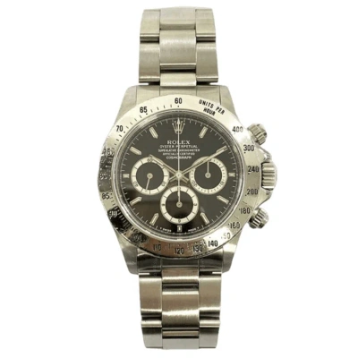 Rolex Daytona Chronograph Automatic Black Dial Men's Watch 16520 Bkso