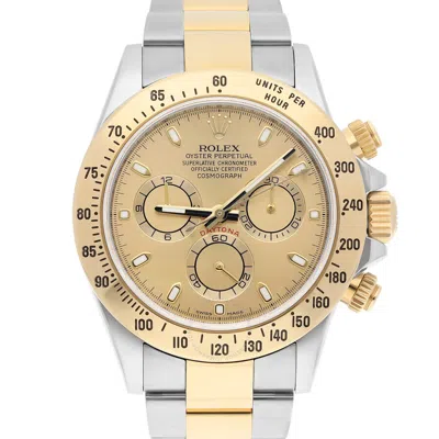 Rolex Cosmograph Daytona Chronograph Automatic Champagne Dial Men's Watch 116523 Cso In Gold
