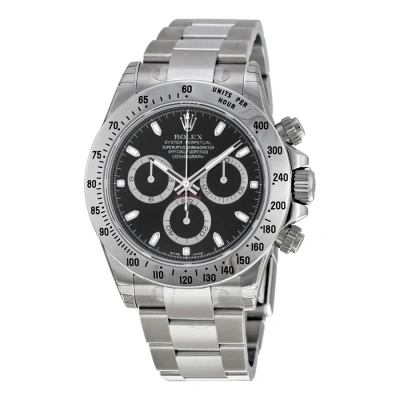 Rolex Cosmograph Daytona Chronograph Automatic Chronometer Black Dial Men's Watch 116520 B