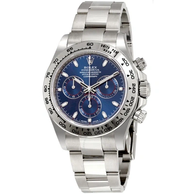 Rolex Cosmograph Daytona Chronograph Automatic Chronometer Blue Dial Men's Watch 116509 Bl In Blue / Gold / Gold Tone / White