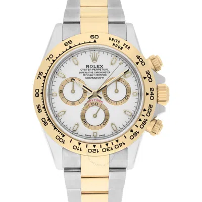 Rolex Cosmograph Daytona Chronograph Automatic Chronometer White Dial Men's Watch 116503 In Gold