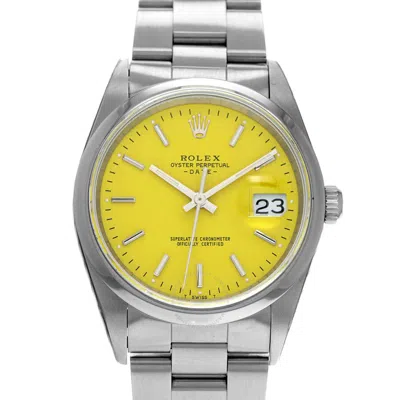 Rolex Date Automatic Chronometer Men's Watch 15200 In Metallic