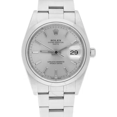 Rolex Date Automatic Silver Dial Men's Watch 15200 Sso In Metallic