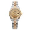 ROLEX PRE-OWNED ROLEX DATEJUST AUTOMATIC CHRONOMETER CHAMPAGNE DIAL LADIES WATCH 69173 CSJ