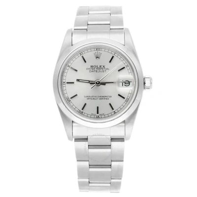 Rolex Datejust Automatic Silver Dial Ladies Watch 78240 Sso In Gray