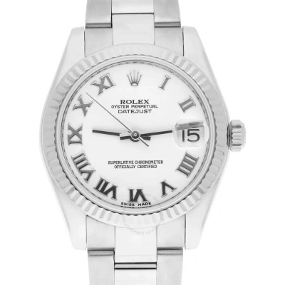 Rolex Datejust Automatic White Dial Ladies Watch 178274 Wro In Gold