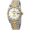 ROLEX PRE-OWNED ROLEX DATEJUST AUTOMATIC WHITE DIAL MEN'S WATCH 16233 WSJ