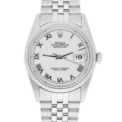 Rolex Datejust Automatic White Dial Unisex Watch 16234 Wrj