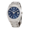 ROLEX ROLEX DATEJUST 41 BRIGHT BLUE FLUTED MOTIF DIAL AUTOMATIC MEN'S OYSTER WATCH M126300-0023