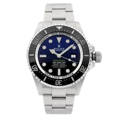 Rolex Deepsea Automatic Chronometer Blue Dial Men's Watch 126660 Blso In Blue/silver Tone/black