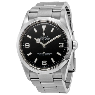 Rolex Explorer Automatic Black Dial Men's Watch 114270bkaso