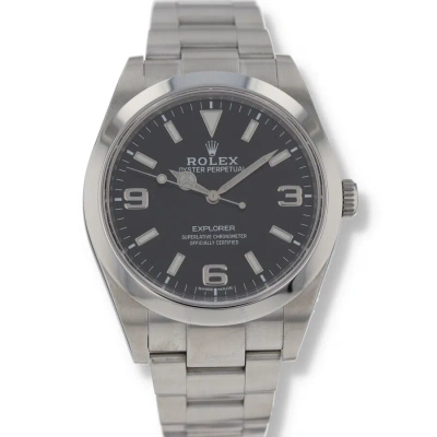 Rolex Explorer Black Dial Men's Watch M214270-0003